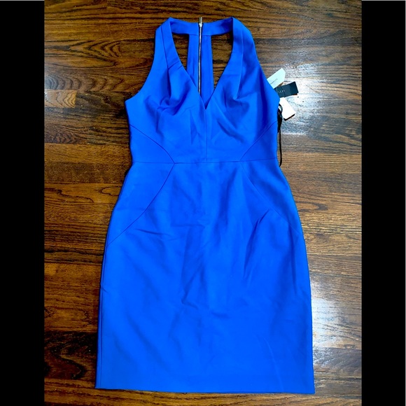 Black Halo Dresses & Skirts - Gives Sexy Shape! Black Halo Blue Dress Women’s 10